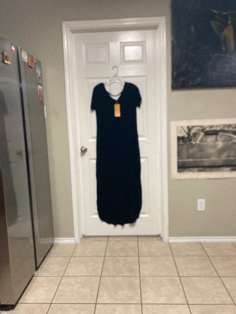 GC GRECERELLE Maxi Dress New With Tags black size XS Women's